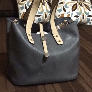 Charming Charlie’s grey tote purse, NWT